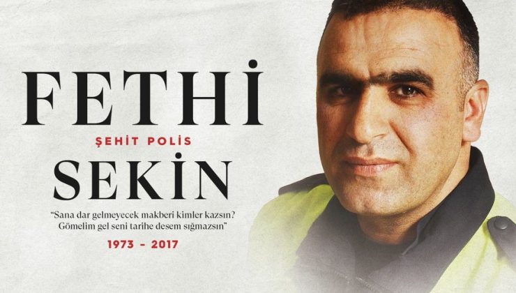 Cumhurbaşkanı Erdoğan, şehit polis memuru Fethi Sekin’i andı