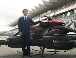 Japon teknolojisi ‘uçan bisiklet’ görücüye çıktı