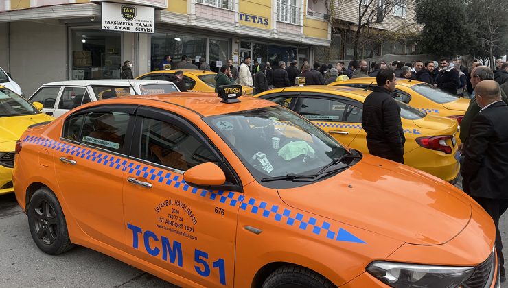 İstanbul’da taksicilerden dudak uçuklatan zam isteği