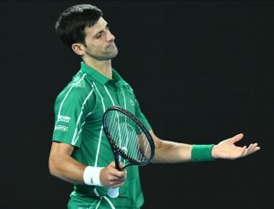 Novak Djokovic’ten ıslıklarla veda