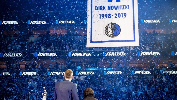 Nowitzki’nin forması emekli edildi