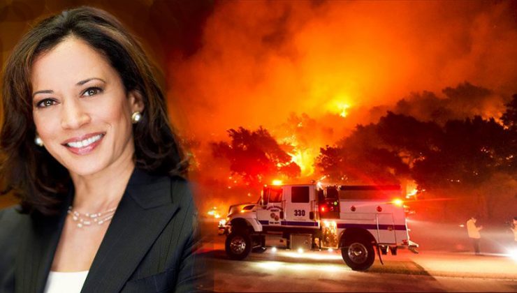 Harris: Orman yangını yardımını ilan etti