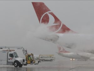 THY’den yolculara kar nedeniyle sefer iptali uyarısı