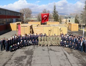 TSK’dan 30 dakikada kurulabilen seyyar sahra hastanesi