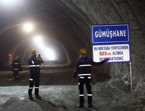 Yeni Zigana Tüneli’nde ışık göründü