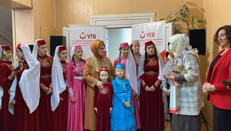 Emine Erdoğan’dan Kırımlı çocuklara ziyaret