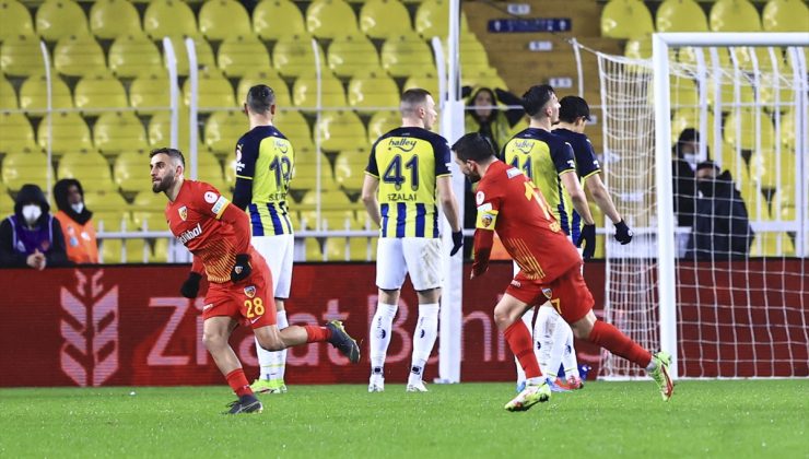 Kayserispor Kadıköy’de tarih yazdı 0-1