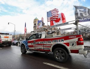 Washington DC aşı karşıtı kamyoncuların protestolarına hazırlanıyor