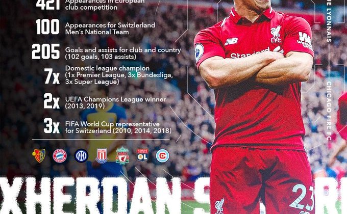 Chicago Fire’da bir dünya yıldız Xherdan Shaqiri