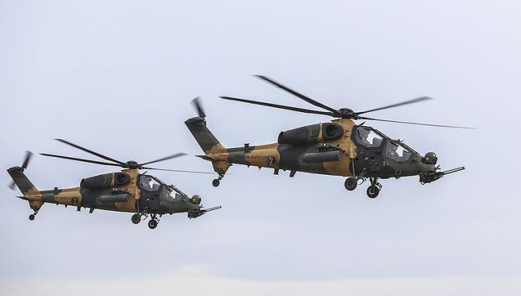 Atak helikopterleri teröristlere nefes aldırmıyor: 4 ölü