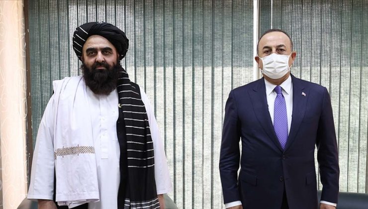 Çavuşoğlu, Taliban Dışişleri Bakan Vekili Muttaki ile görüştü