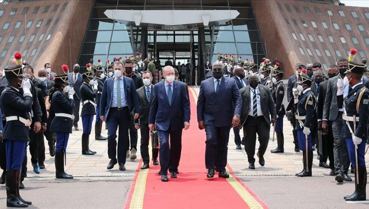 Cumhurbaşkanı Erdoğan, Kongo’dan Senegal’e gitti