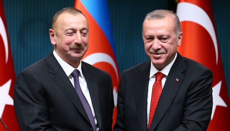 Cumhurbaşkanı Erdoğan, İlham Aliyev ile görüştü