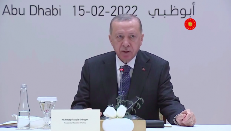 Cumhurbaşkanı Erdoğan: BAE ile ekonomik bağlantının güçlenmesi için adımlar atıyoruz