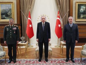 Cumhurbaşkanı Erdoğan, Zakir Hasanov ile görüştü