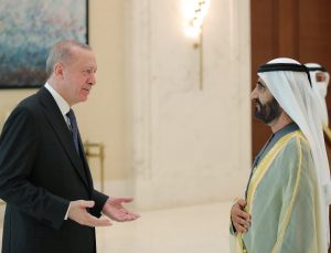 Cumhurbaşkanı Erdoğan, Dubai Emiri Al Maktum ile görüştü