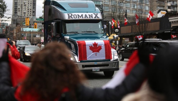 Kanada’da “Özgürlük Konvoyu” protestocuları gözaltına alınmaya başlandı