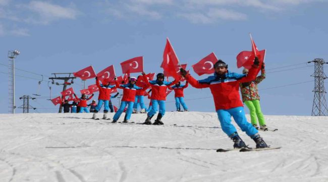 Renkli  Kar Festivali sona erdi