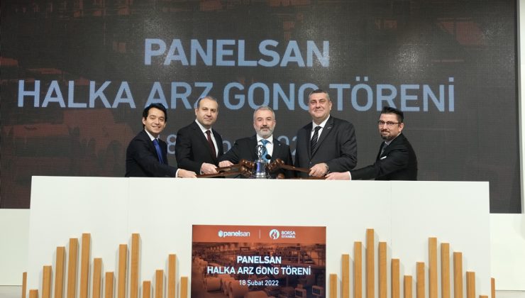 Borsa İstanbul’da gong Panelsan için çaldı