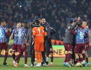 Trabzonspor rekor puanla şampiyonluk peşinde