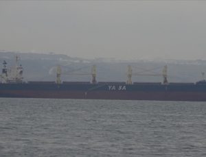 Odessa’da roket isabet eden Türk gemisi tamir için Yalova’ya getirildi