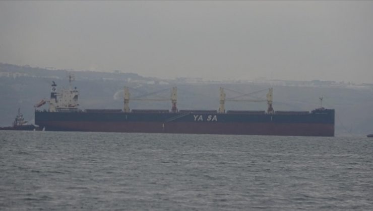Odessa’da roket isabet eden Türk gemisi tamir için Yalova’ya getirildi