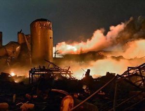 ABD’de gübre fabrikasında yangın çıktı, 6 bin kişi tahliye edilecek