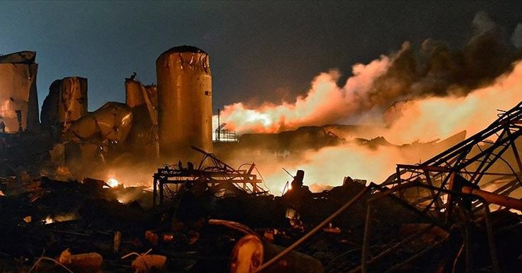 ABD’de gübre fabrikasında yangın çıktı, 6 bin kişi tahliye edilecek