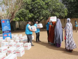 Türkiye Diyanet Vakfı, Nijerya’da ramazan yardımı dağıtımına başladı
