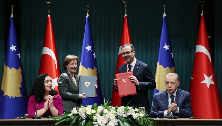 Türkiye ile Kosova arasında 3 anlaşma imzalandı