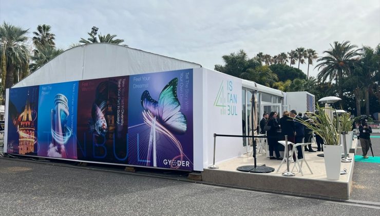 Cannes’da düzenlenen MIPIM 2022’de “İstanbul Çadırı” açıldı