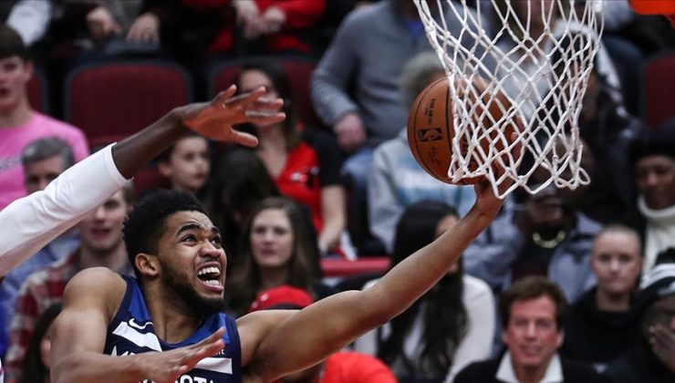 NBA’de Karl-Anthony Towns’dan 60 sayı