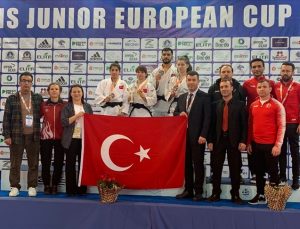 Genç milli judoculardan Avrupa Kupası’nda dört madalya