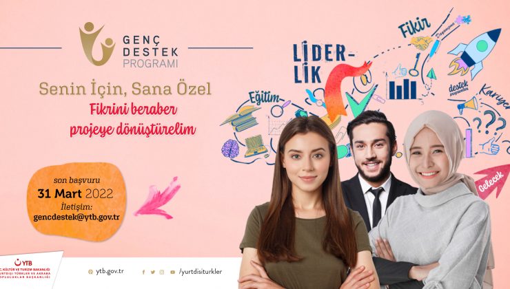 YTB’den anlamlı proje: ‘Genç Destek Programı’