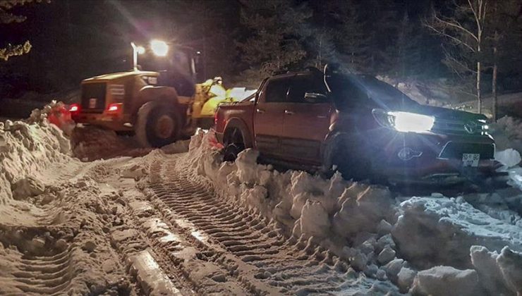 Başkentte mahsur kalan aile 10 saat sonra kurtarıldı