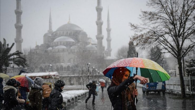 İstanbul’da yarın yoğun kar yağışı bekleniyor