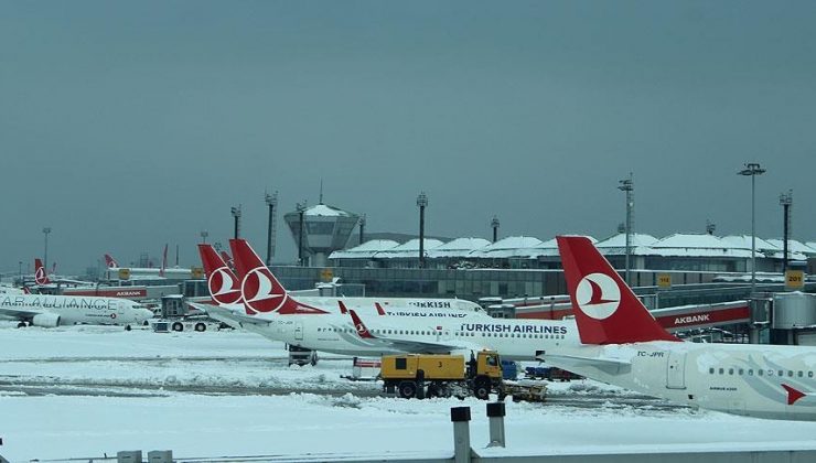 İstanbul Havalimanı’nda 591 uçuştan 522’si!!!