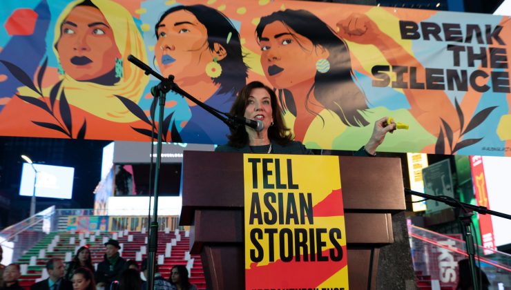 New York’ta ‘Asyalı Kadınlar İçin Adalet’ gösterisi