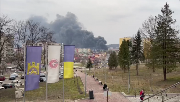 Rusya, Ukrayna’nın Lviv kentini vurdu!