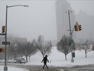 New York ve Philly metro bölgelerine kar geliyor