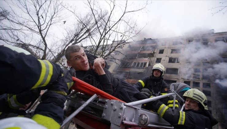 Rusya, Ukrayna’nın başkenti Kiev’i vurmaya devam ediyor