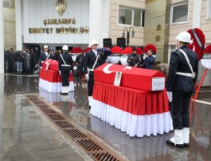 Şehit 2 polisin cenazeleri memleketlerine uğurlandı