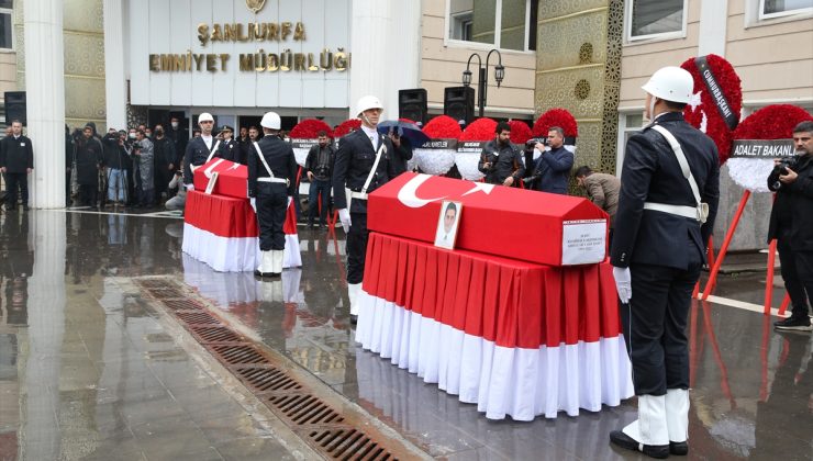 Şehit 2 polisin cenazeleri memleketlerine uğurlandı