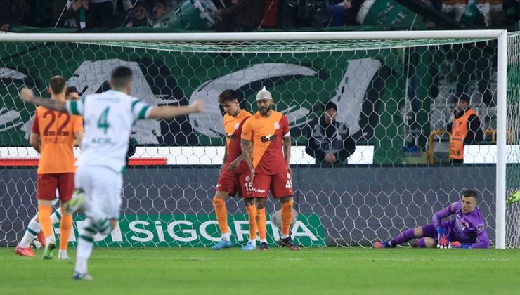 Konyaspor Galatasaray’a patladı 2-0