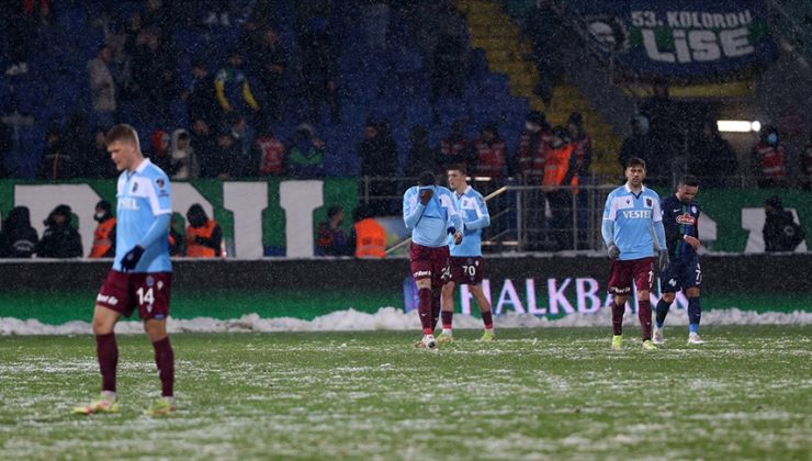 Trabzonspor bu sezon ilk kez 3 gol yedi