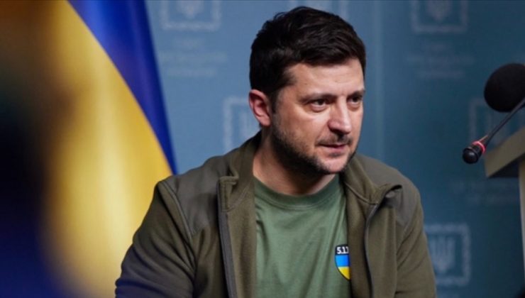Zelenskiy başkanlık ofisinden seslendi: Kiev’de kalıyorum, saklanmıyorum