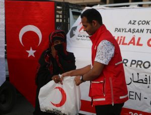Türk Kızılay, Yemen’de ihtiyaç sahiplerine 500 gıda kolisi dağıttı