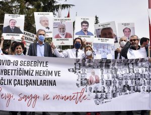 Kovid-19’dan vefat eden Cemil Taşcıoğlu ve sağlık çalışanları anıldı