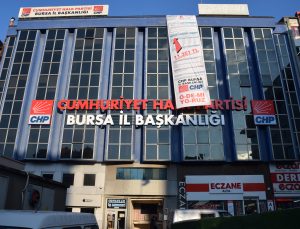 CHP Bursa İl Başkanlığı’nın elektriği kesildi