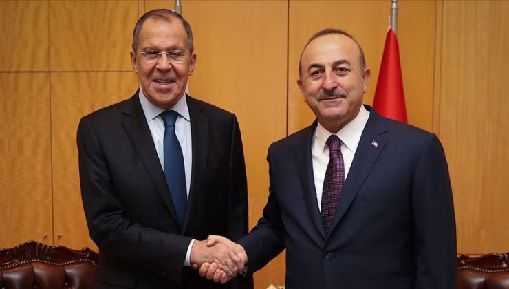 Bakan Çavuşoğlu Rus mevkidaşı Lavrov ile görüştü